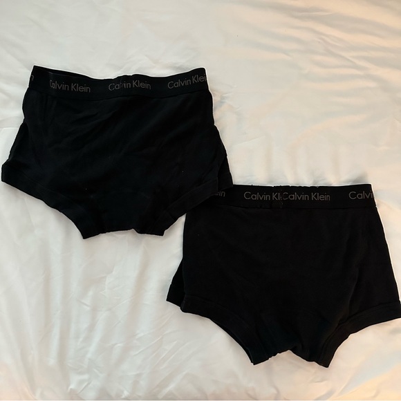 Mens Calvin Klein Trunks (2pcs) - Picture 2 of 3